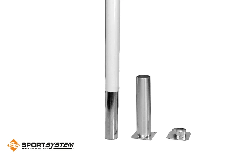 Coppia porte calcetto in alluminio verniciato cm 300x200 modello a bussole Art. S04603