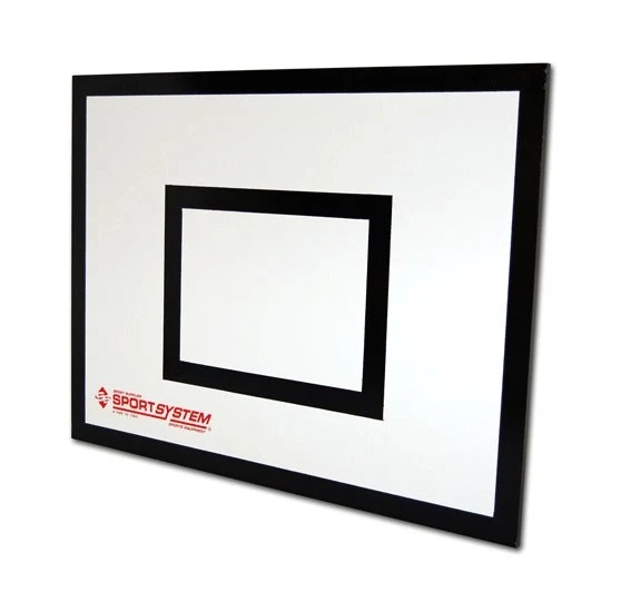 Tabellone minibasket di nobilitato bilaminato per interno, dimensioni mm 1200x900x18 Art. S04214