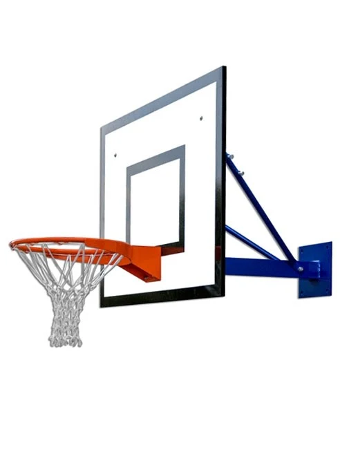Impianto minibasket a muro, sbalzo cm 80 Art. S04151