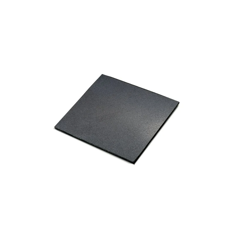 PANT-20 Pavimento Toorx anti-trauma 20 mm gomma riciclata nera - 100x100 cm - grana fine superiore/ grana media inferiore