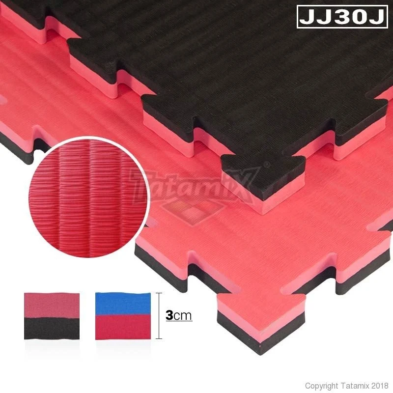 Tatami Ad Incastro JJ30J Eccellent Eva 100x100x3cm Per Arti Marziali Quantità Minima Per La Vendita 6 Moduli