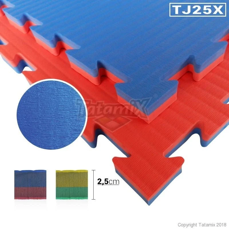 Tatami Ad Incastro Boxe Karate TJ25X 100x100x2,5cm Quantità minima per la vendita 8 Moduli