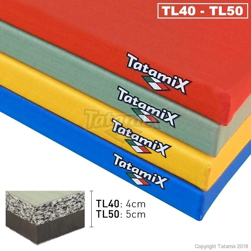 Tatami Tradizionale TL40 Pvc 200x100x4cm CERTIFICATO PER COMPETIZIONI INTERNAZIONALI TL40 Conforme a NF EN 12503-3 06/2001