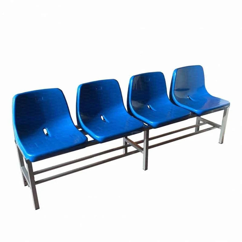 Panca solo seduta 2m alluminio scocche 4 sed e schienale Art 8559