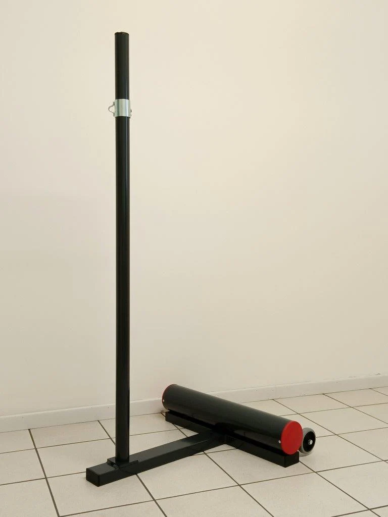 Impianto regolamentare in acciaio verniciato con zavorra mod. professionale Badmington ART. 7700 VIV.