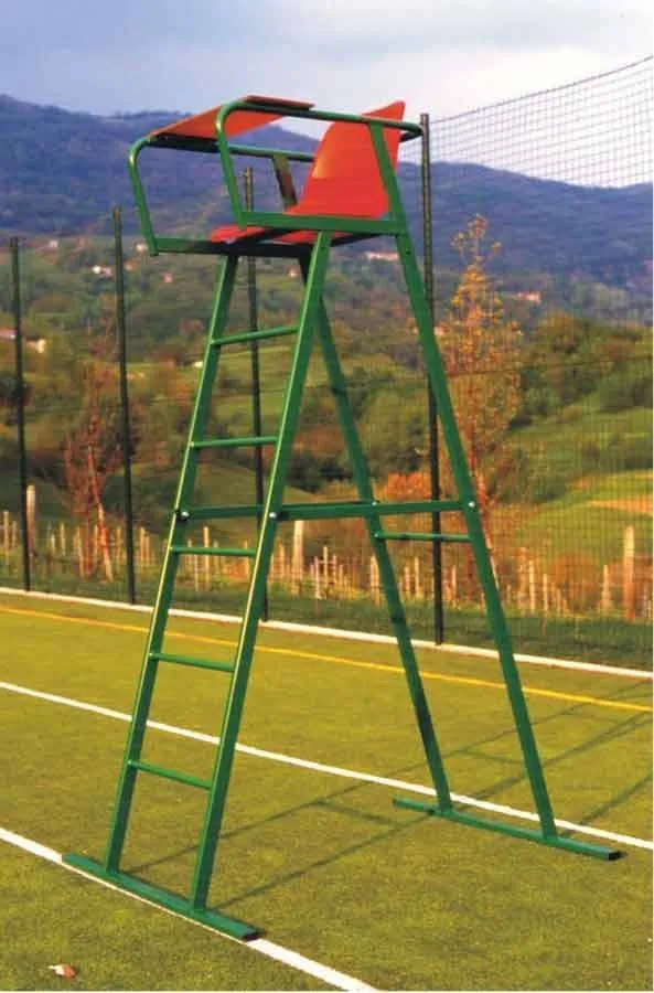 Seggiolone per arbitro tennis in acciaio verniciato completo ART 7562