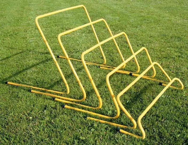 Ostacolo over, flessibile anti rottura, in tubo pieno di pvc, piegato a caldo, altezza 12 cm