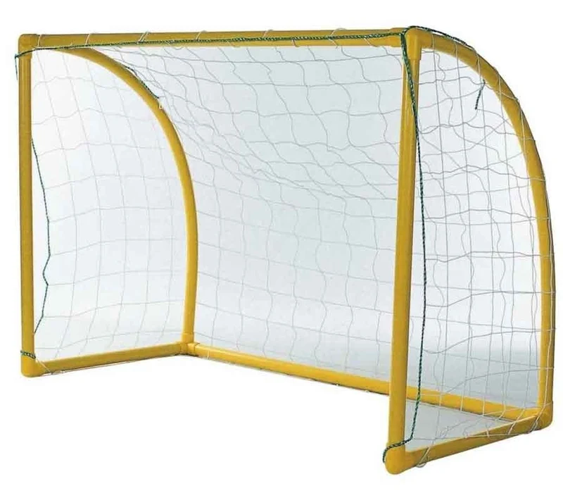 Coppia Porte Calcio/Calcetto 150x110x80cm, mobili, in plastica antiurto, reti incluse Art 6032