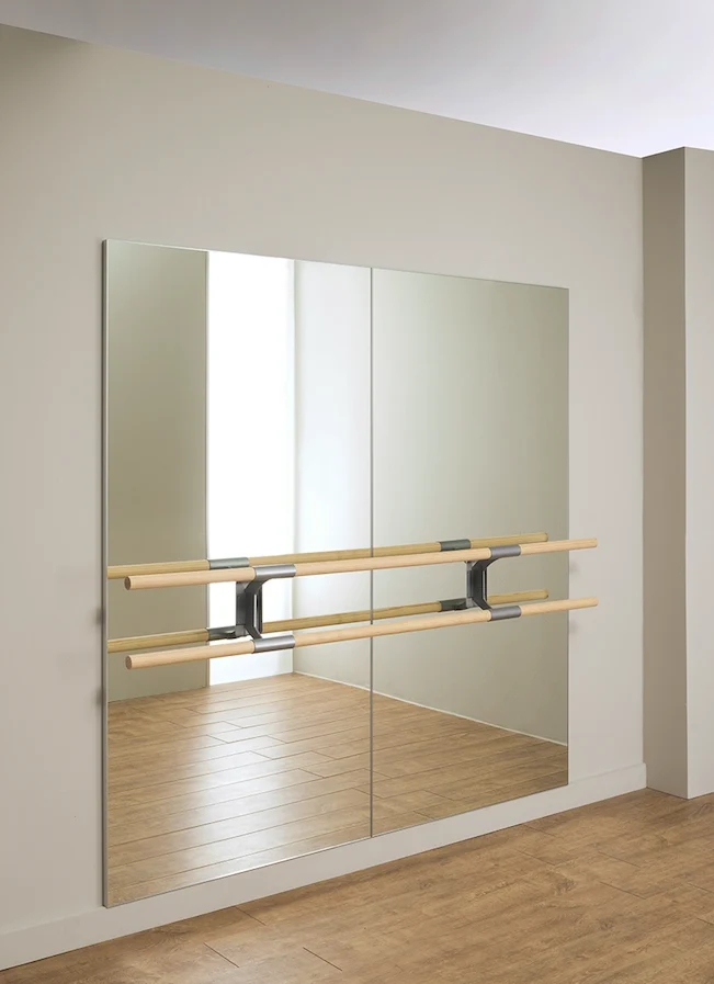 Specchio Da Parete Antinfortunistico Amadeus 200x100 Liscio Silver Frame