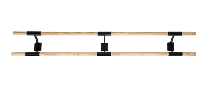 Sbarra Danza Arabesque Doppio Da Muro Mt 3 Dinamic Ballet Black