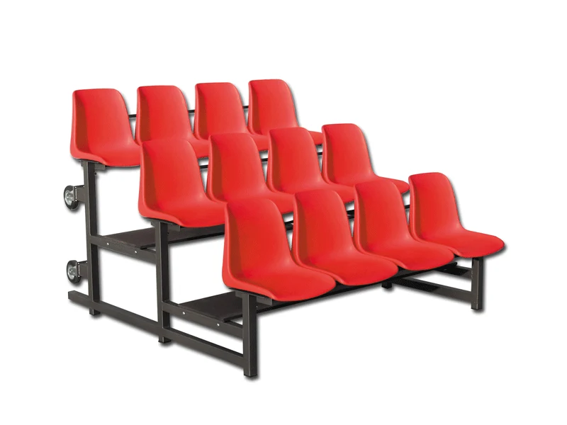 Modulo tribuna da mt 2 a 3 file di seduta con 12 scocche Art. S07668