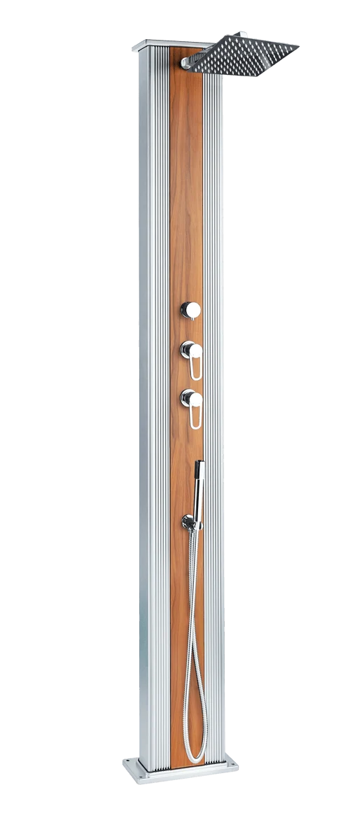 Doccia ibrida Dada Straight 40 Litri Acciaio Inox / effetto legno Cod. DS-D463AW