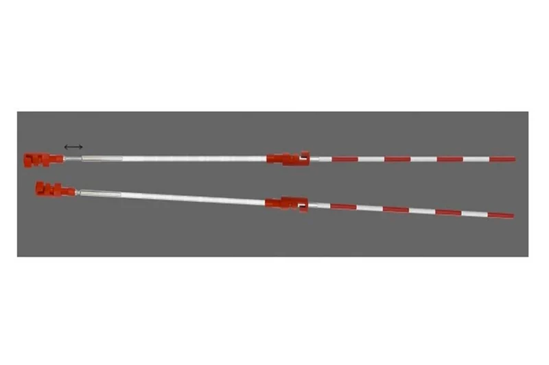 Coppia antenne in vetroresina omologate F.I.V.B. Art P14-S