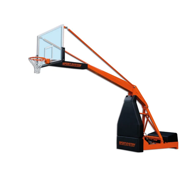 Impianto Hydroplay Fiba 2.0 mobile su ruote, sbalzo cm 325, sistema oleodinamico elettrico S04103