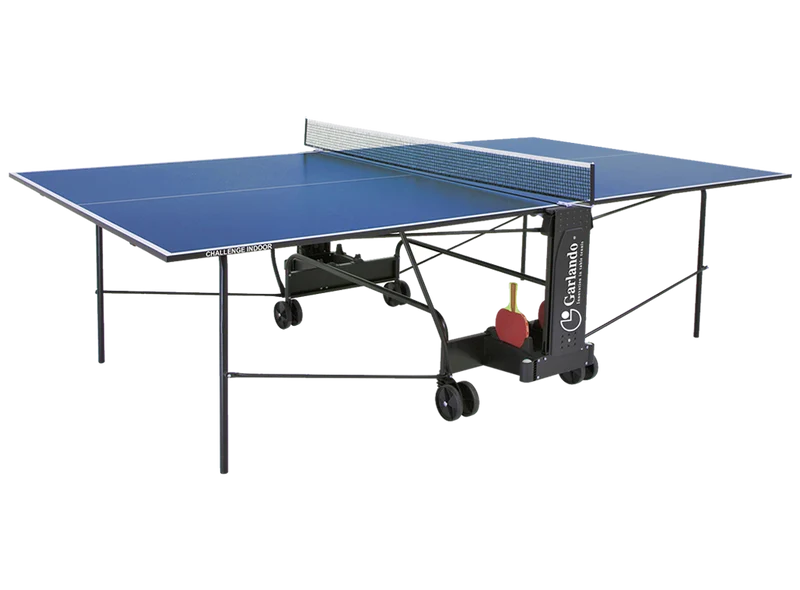 Tavolo Ping Pong Garlando Challenge Indoor Piano Blu