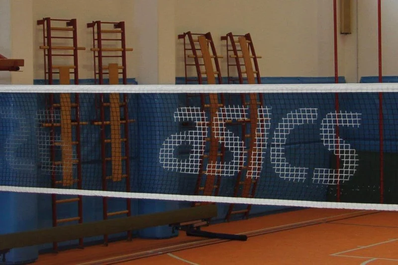 Reti Brandizzate Regolamentari Da Pallavolo Volley da 45x3mm Art. P201 PERSONALIZZABILI CON LOGO