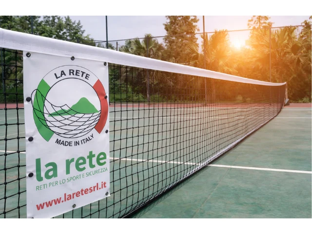 Rete Tennis Regolamentare Maglia QUADRA 45x3,5mm Art. T040