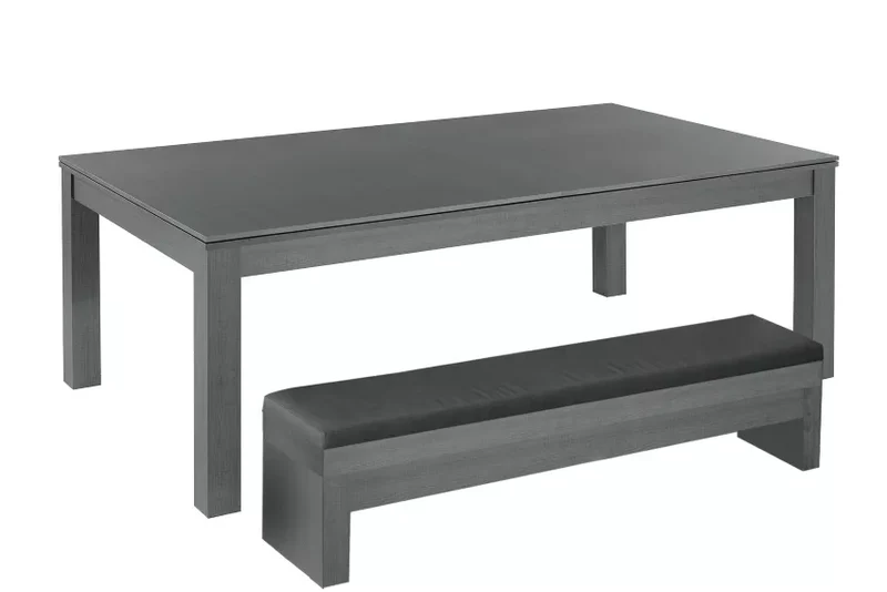 PANCA IN ABBINAMENTO ROVERE GRIGIO BILIARDO MIAMI