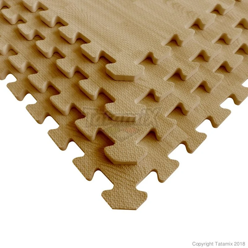 Tatami Puzzle Kit 4 Pezzi W12P-LB 61x61x1,2cm White Wood Quantità minima per la vendita 10 pz