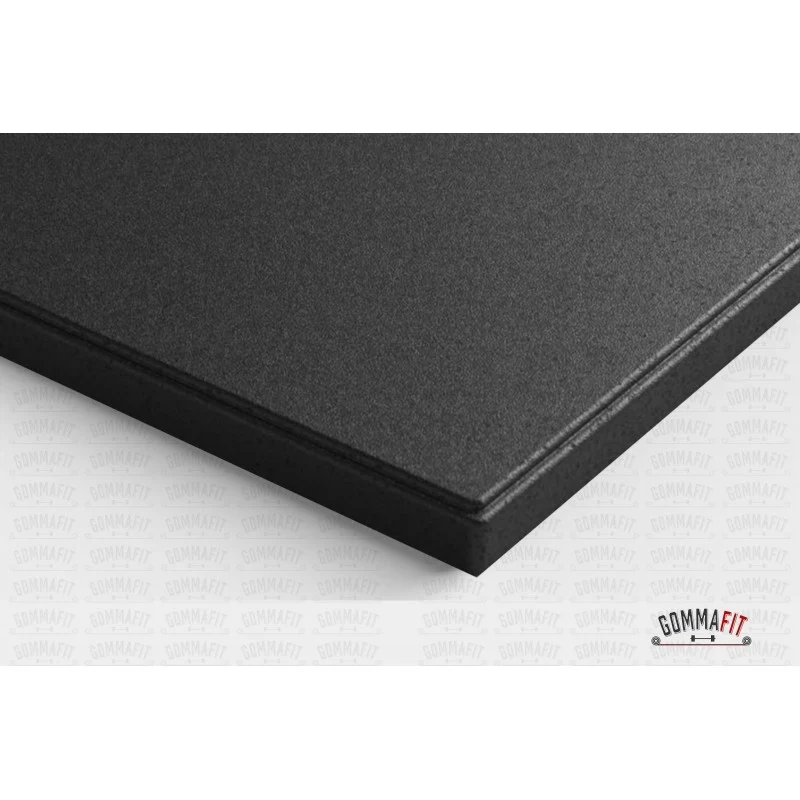 Pavimentazione SQUARE INDOOR mattonella antitrauma gomma 1 MQ Pavimento per palestre in gomma riciclata antiurto e antiscivolo, a grana ultrafine
