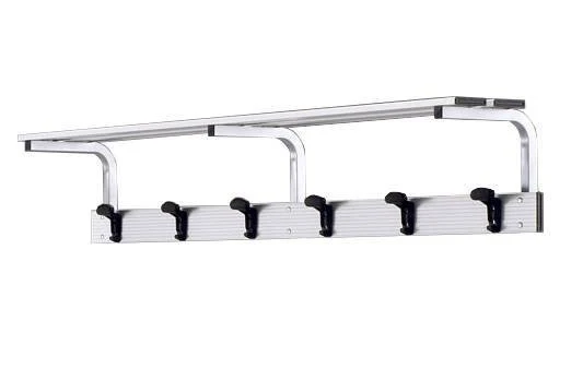 Appendiabiti Alluminio anodizzato piano borse 2m Art 8611