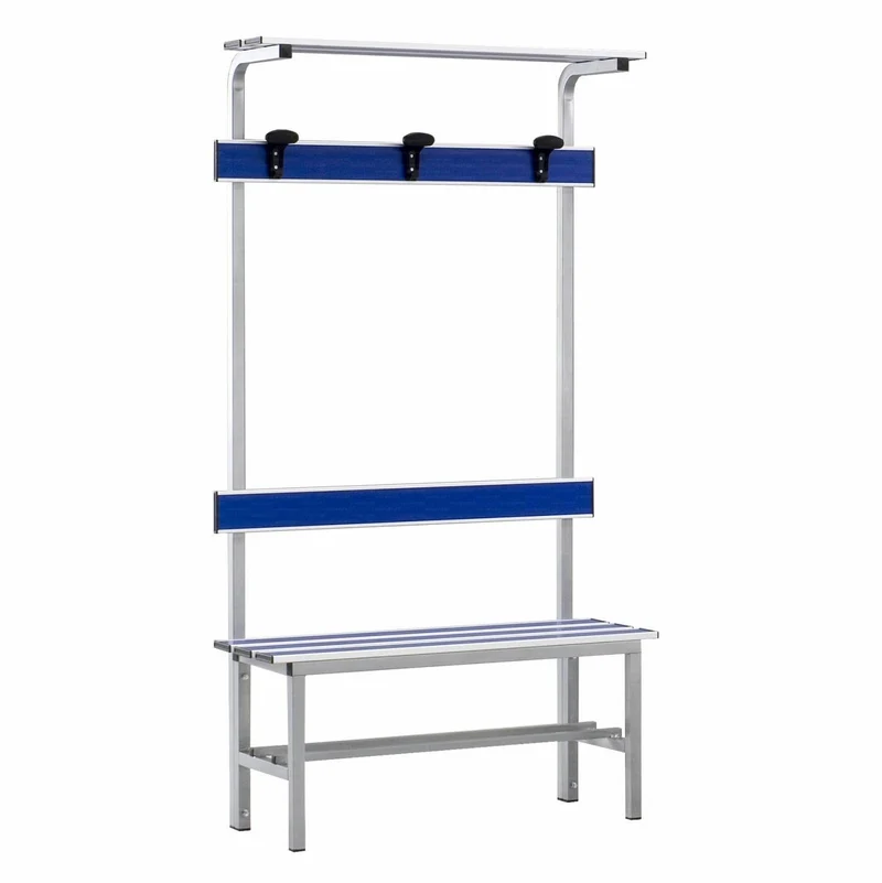 Panca in Alluminio 1m completa Art 8626 doghe alluminio inserto PVC