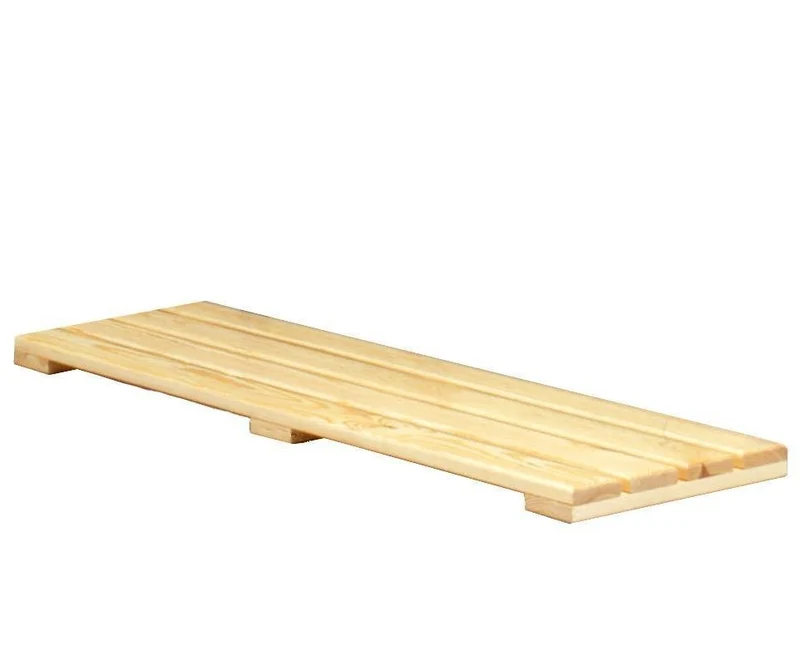 Pedana poggiapiedi in legno lunghezza 1m Art 9090