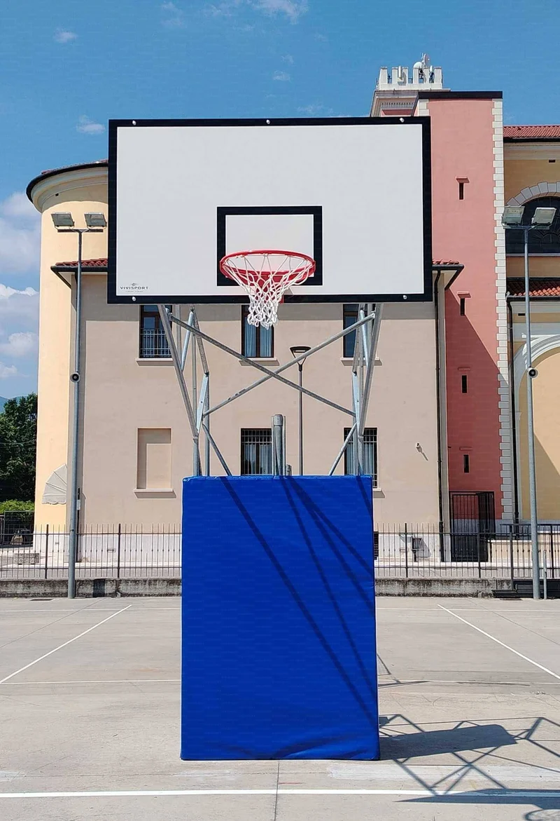 Protezione anti-Infortunistica per impianto basket a traliccio, articolo 4251-4252-4256-4257 Art 4402