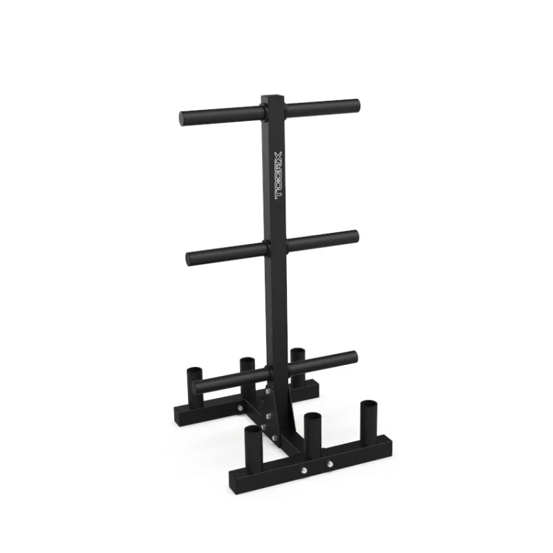Rastrelliera toorx porta dischi bumper verticale cod RBV-B6