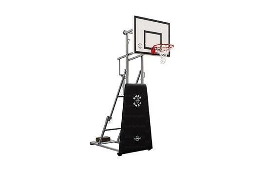Mezzo impianto basket/minibasket, pieghevole e trasportabile, tabellone 120x90cm, modello Streetball Art. 4223