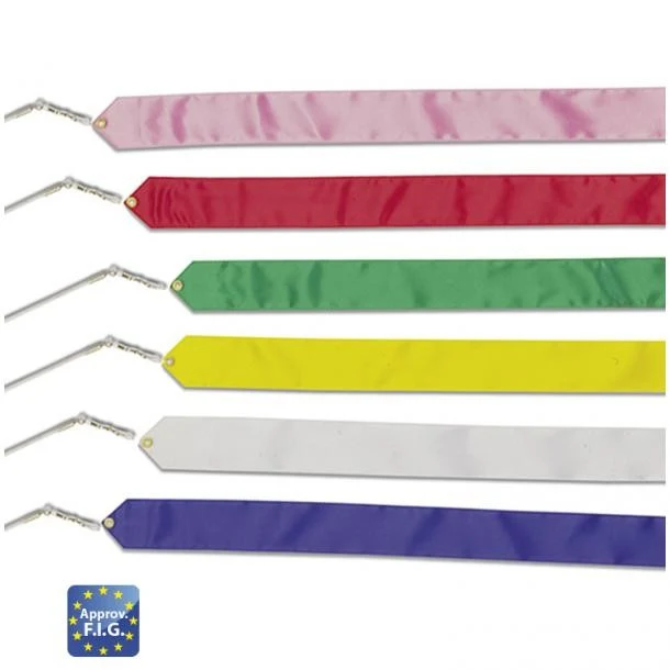 NASTRO RITMICA RASO GIALLO SCH ART.6093