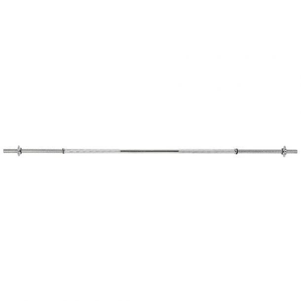 Bilanciere 180cm Acciaio cromato con fermadischi Art 0552