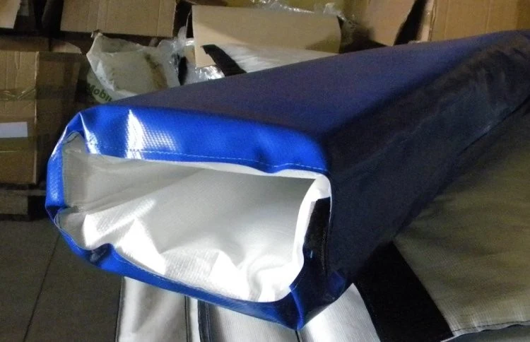 Protezioni per Colonne e/o Pali DIAMETRO FINO A MM 100,H MT 2,00 CON VELCRO CAD.