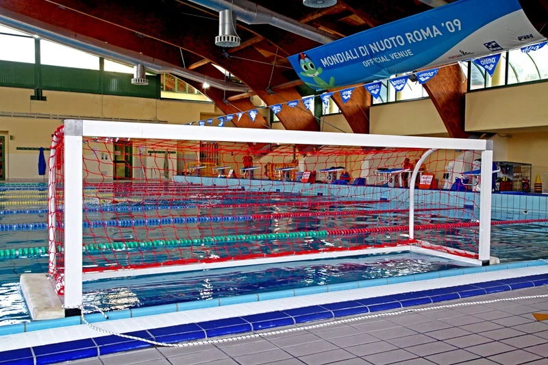 PORTE PALLANUOTO REGOLAMENTARE X VASCA 25 MT prezzo la coppia