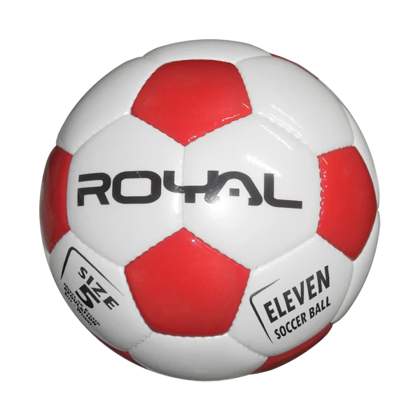 PALLONE CALCETTO ROYAL TROPHY MOD. ELEVEN N° 4 BIANCO ROSSO