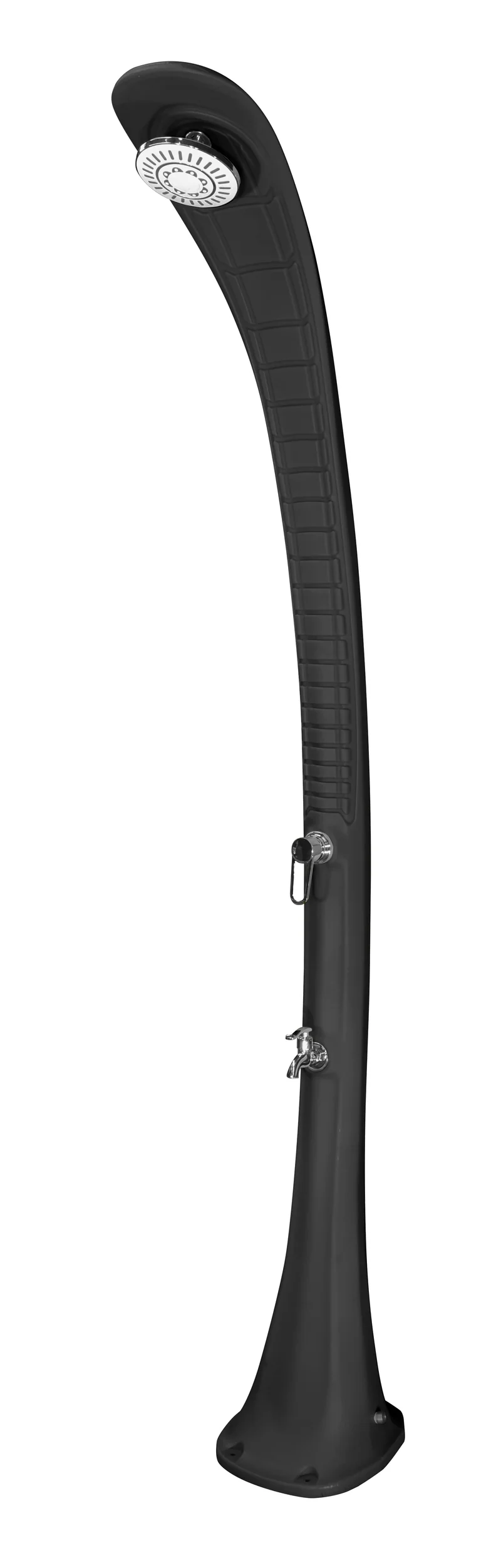 Doccia Solare Cobra Antracite da 32 LITRI con Lava Piedi Cod. DS-C720NO