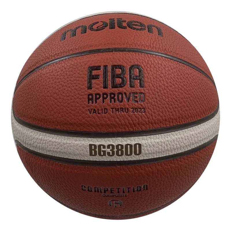 Pallone Basket Molten B6G3800 (ex BGM6X) FIBA Approved Ufficiale FIP
