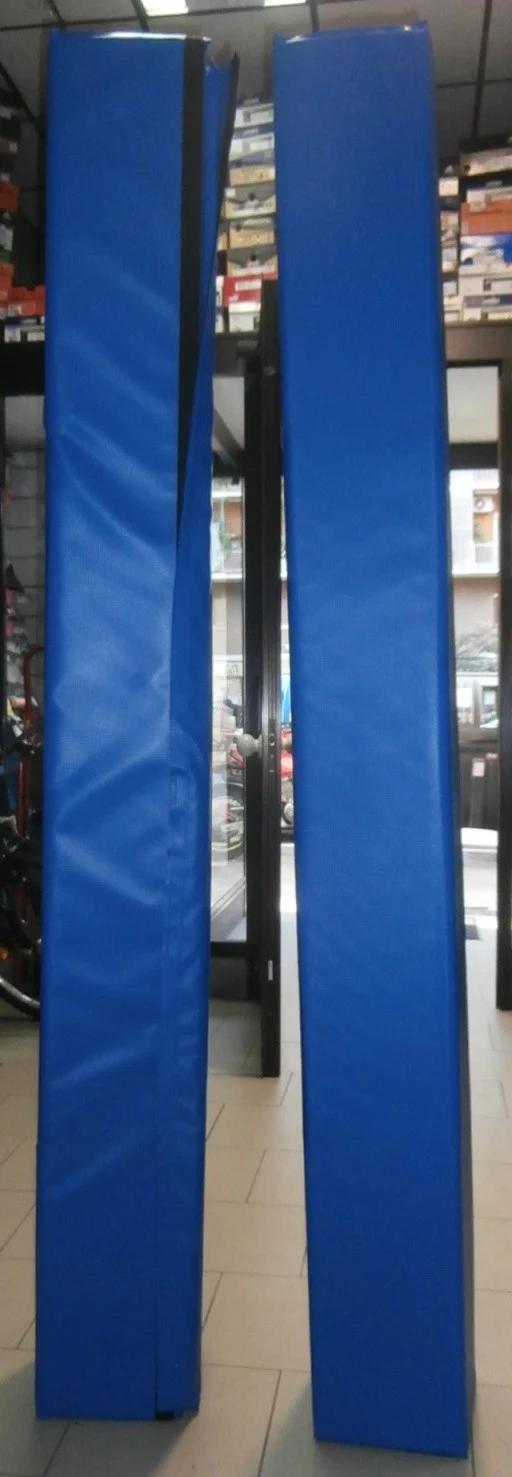 Coppia protezioni porte rugby lato palo cm 30 interno foro palo 12 art PR30 MDF