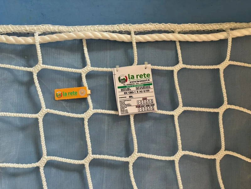 RETE DI SICUREZZA di tipo S + Telo Antipolvere Art. RS8 CLASSE A2 + Telo antipolvere 56C