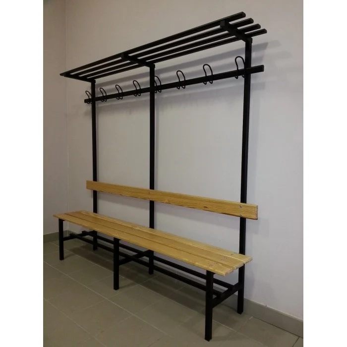 Panchina 1.50m Completa LUXURY Doghe Legno Trattato