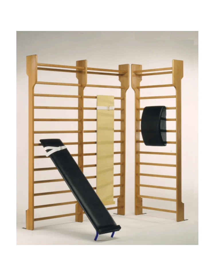 Panca piatta piano in legno agganciabile a spalliera Art. G 223
