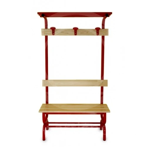 Panchina 1m Completa Art. S866/10 Colore Rosso