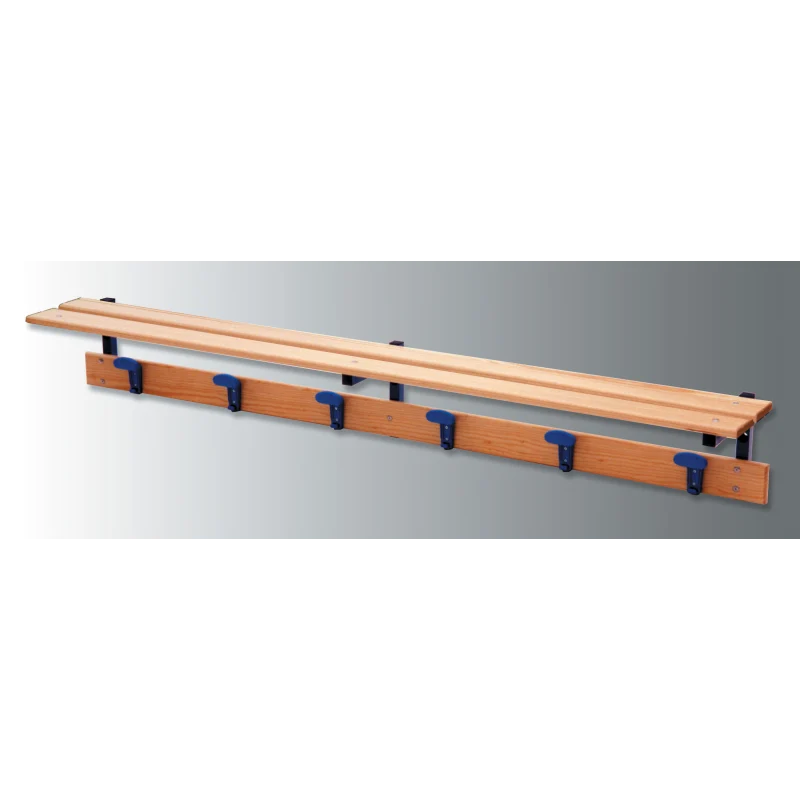 Attaccapanni a parete completo da m 1 sez mm 30 x 30 Art. S 876/1 tubo da mm30