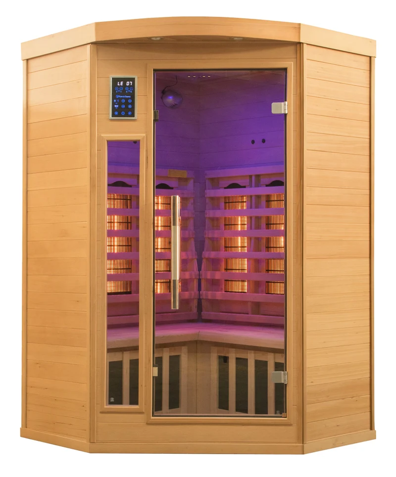 Sauna infrarossi al quarzo Apollon 2 posti Disponibile dal 18/10/2026 Cod. SN-APOLLON-Q2C