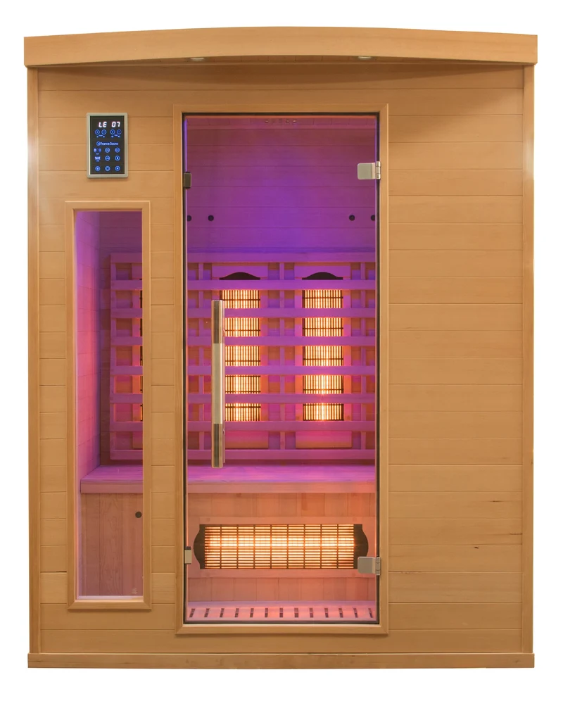Sauna infrarossi al quarzo Apollo 3 posti Cod. SN-APOLLON-Q3 Disponibile dal 06/07/2026
