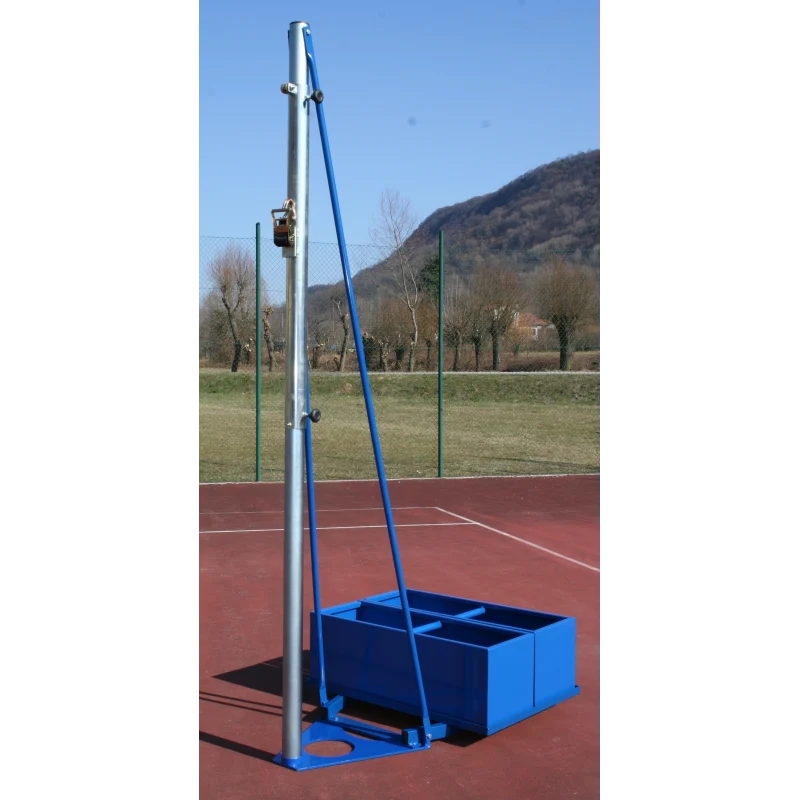 Impianto Pallavolo Volley mobile modello Torneo zavorrabile trasportabile Art. V 700/2