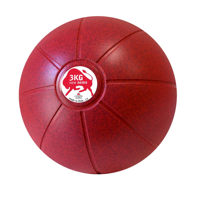 Palla medica in gomma rigonfiabile 3Kg Art G87