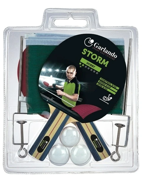 SET GARLANDO STORM PLUS CON RETE E TENDIRETE APPROVATA ITTF