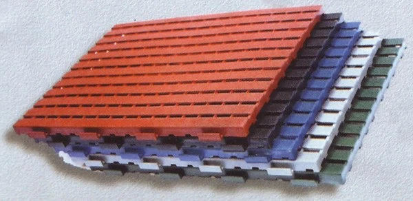 PEDANE DOCCIA POGGIAPIEDI IN PVC CM 60 x 40 IMBALLO DA 10 PZ