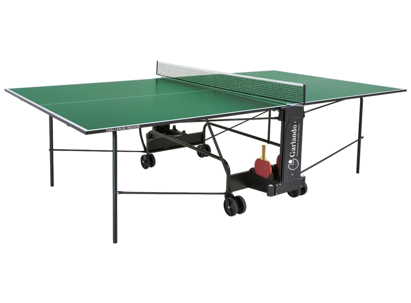 Tavolo Ping Pong Garlando Challenge Indoor Piano Verde